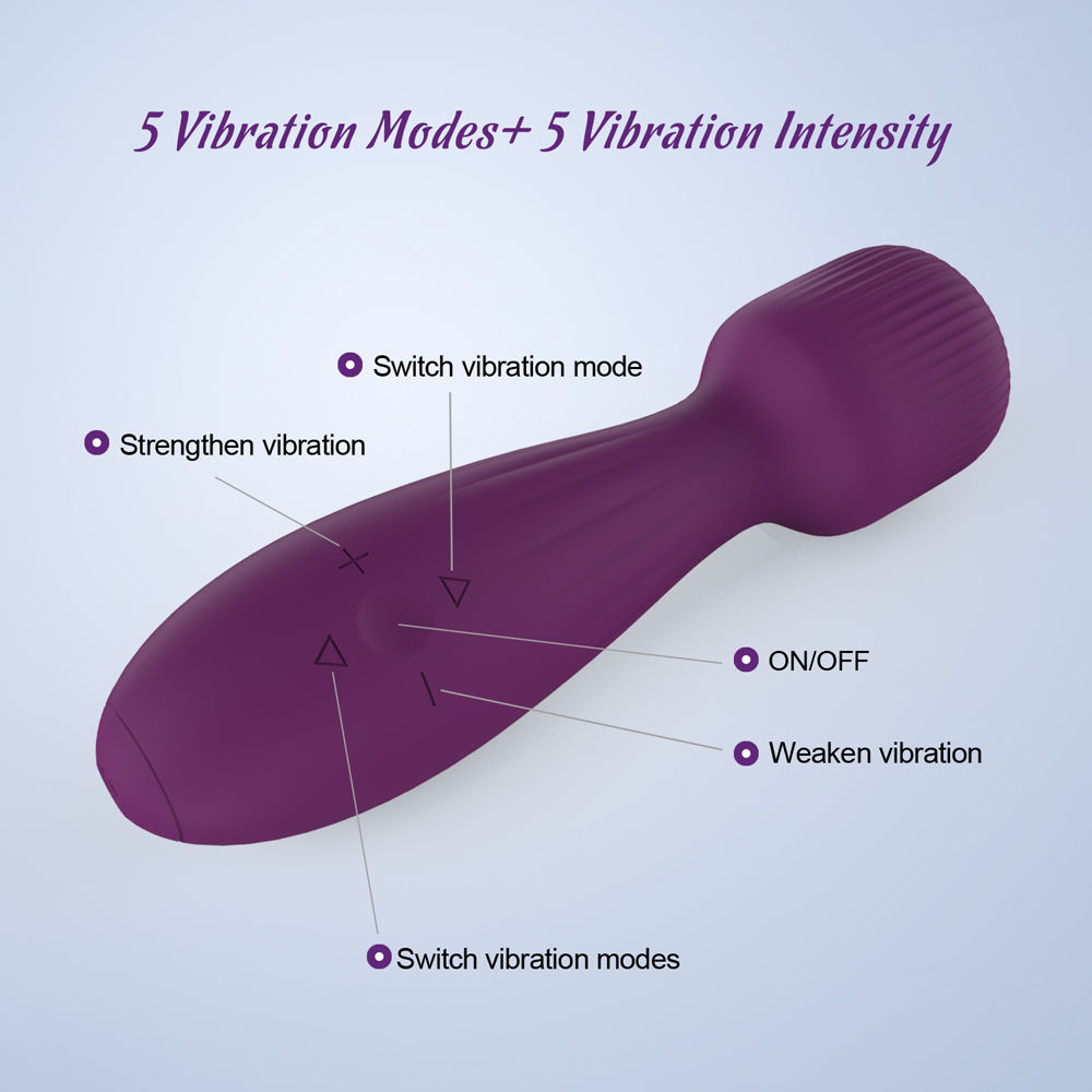 Rechargeable Handheld Body Massager - Image 4