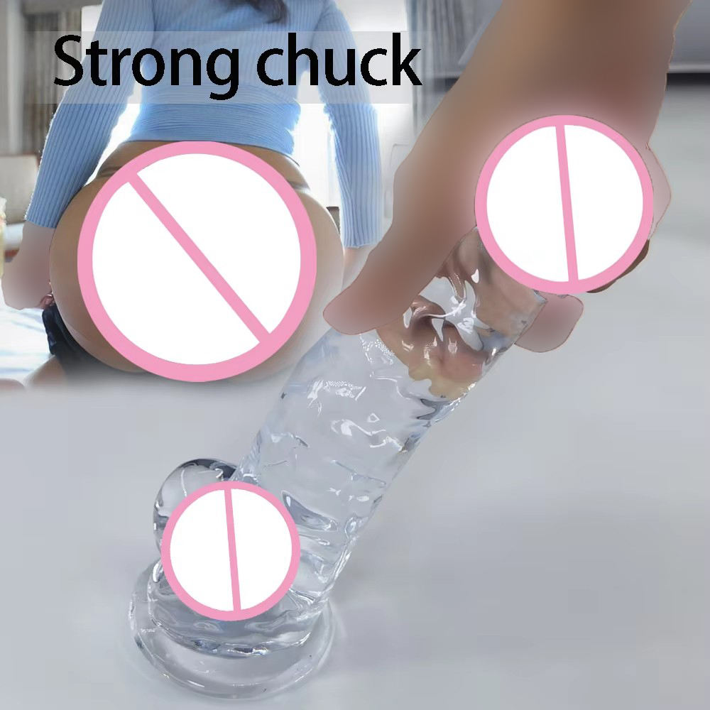 Mini Realistic Crystal Silicone Dildos Wand - Image 2