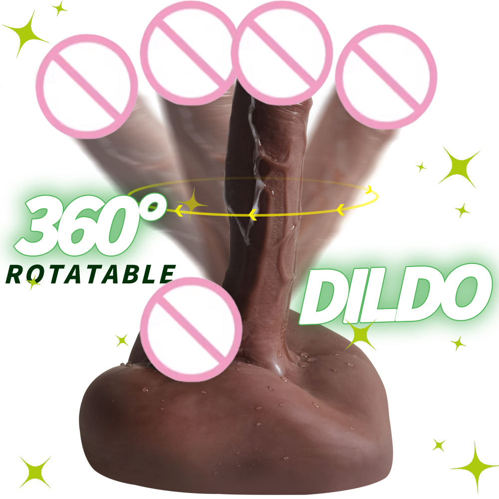 Unisex Sex Toys Realistic Veined Liquid Silicone Dildo - Image 6