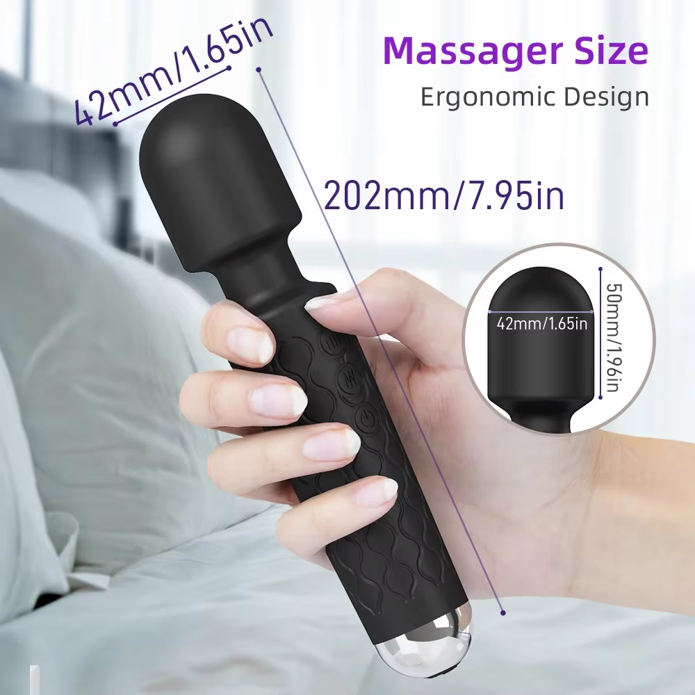 Rechargeable Wand Massager Vibrator - Image 3