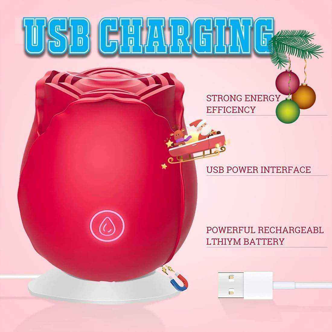 Vibrator with Clitoralis Stimulator - Image 3